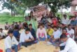 बालमुकुंद स्पंज आयरन फैक्ट्री के खिलाफ चतरो में धरना-प्रदर्शन